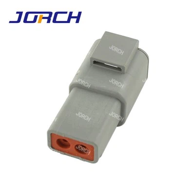 2 पिन वे डीटीपी श्रृंखला पुरुष वॉटरप्रूफ इलेक्ट्रिकल ऑटो कनेक्टर डीटीपी04-2पी